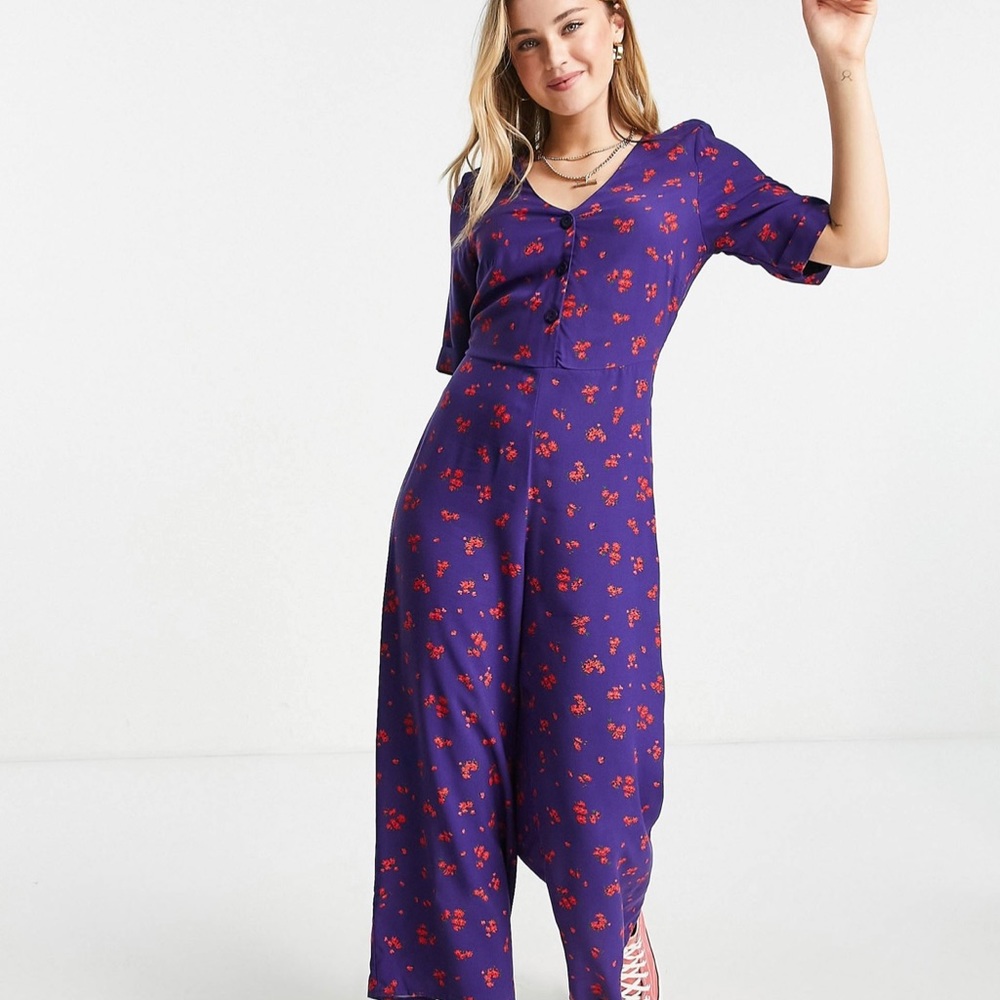 Floral jumpsuit